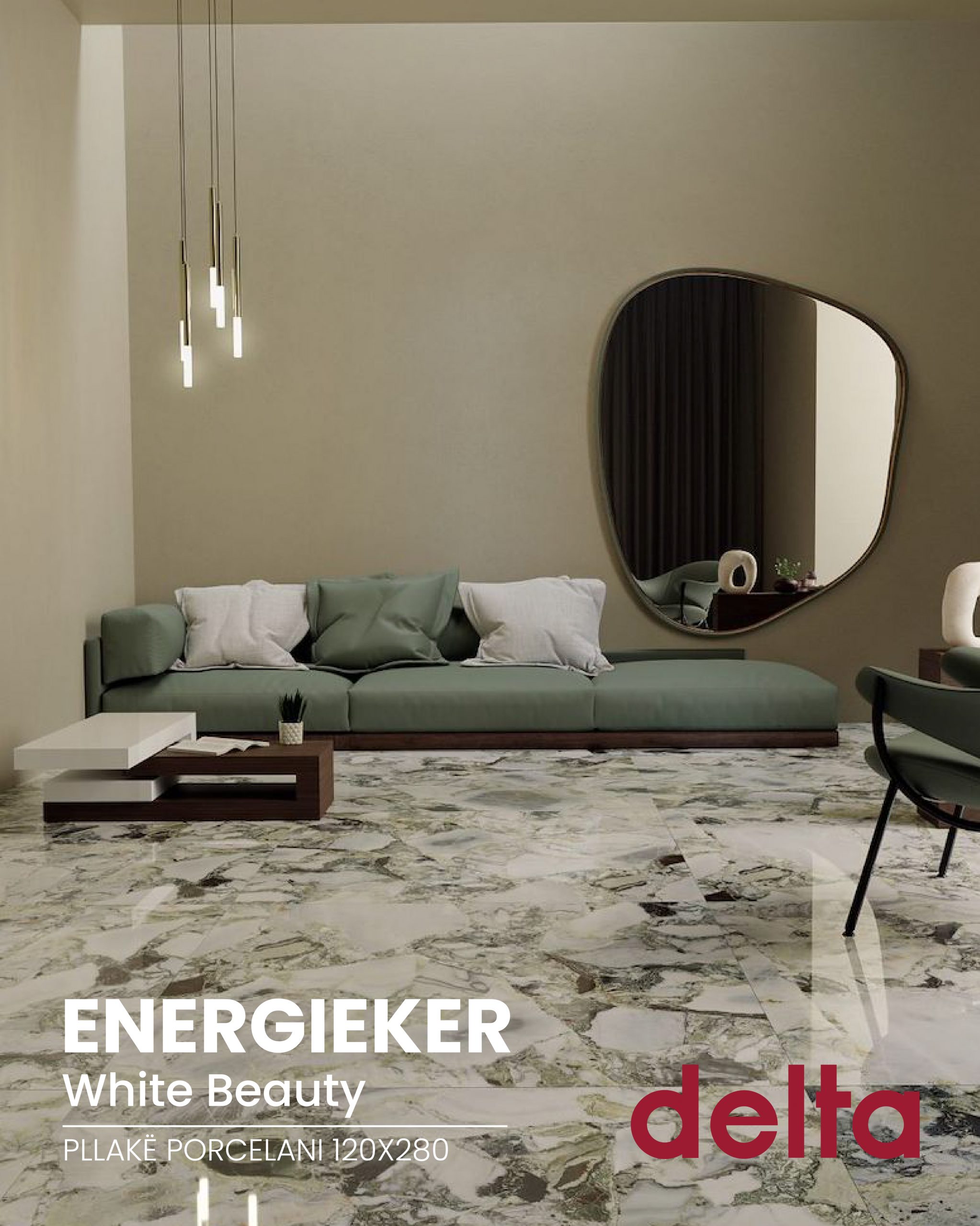 Energieker – Pllake porcelani me standart të larte estetik